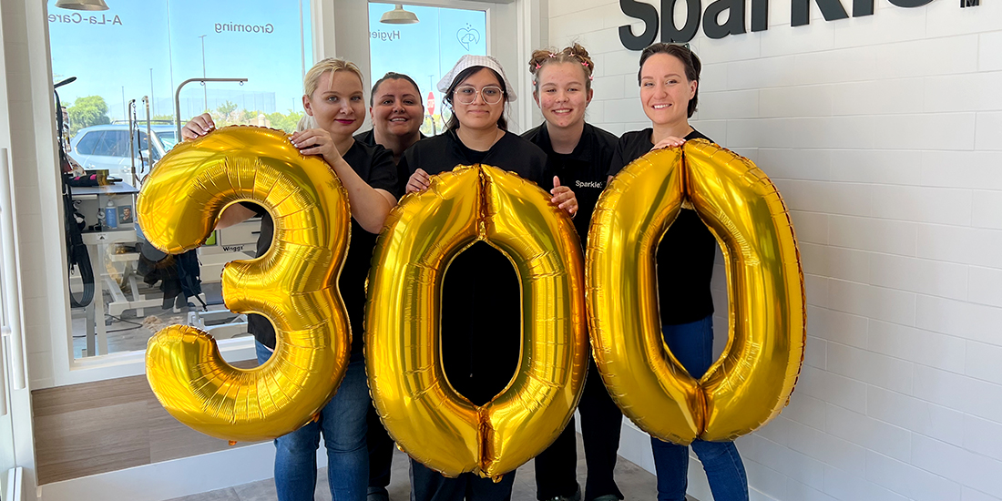redefining-the-future-of-pet-grooming-sparkle-surpasses-300-licenses-awarded